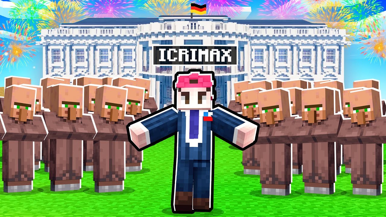 Ich werde VILLAGER PRÄSIDENT in Minecraft!