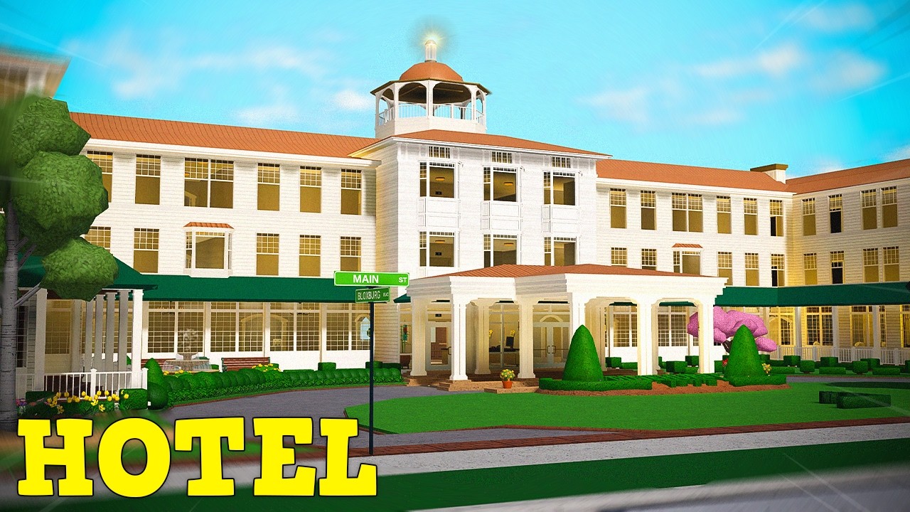 I Built a HOTEL In Bloxburg!