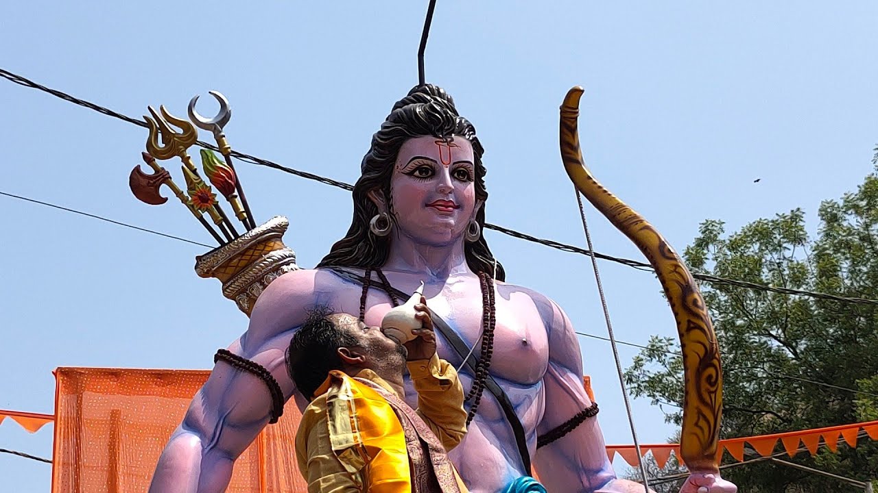 Ram Navami Shobha Yatra 2022 || Dhoolpet || Tiger Raja Singh Entry Ram Navami 2022 #RamNavami2022