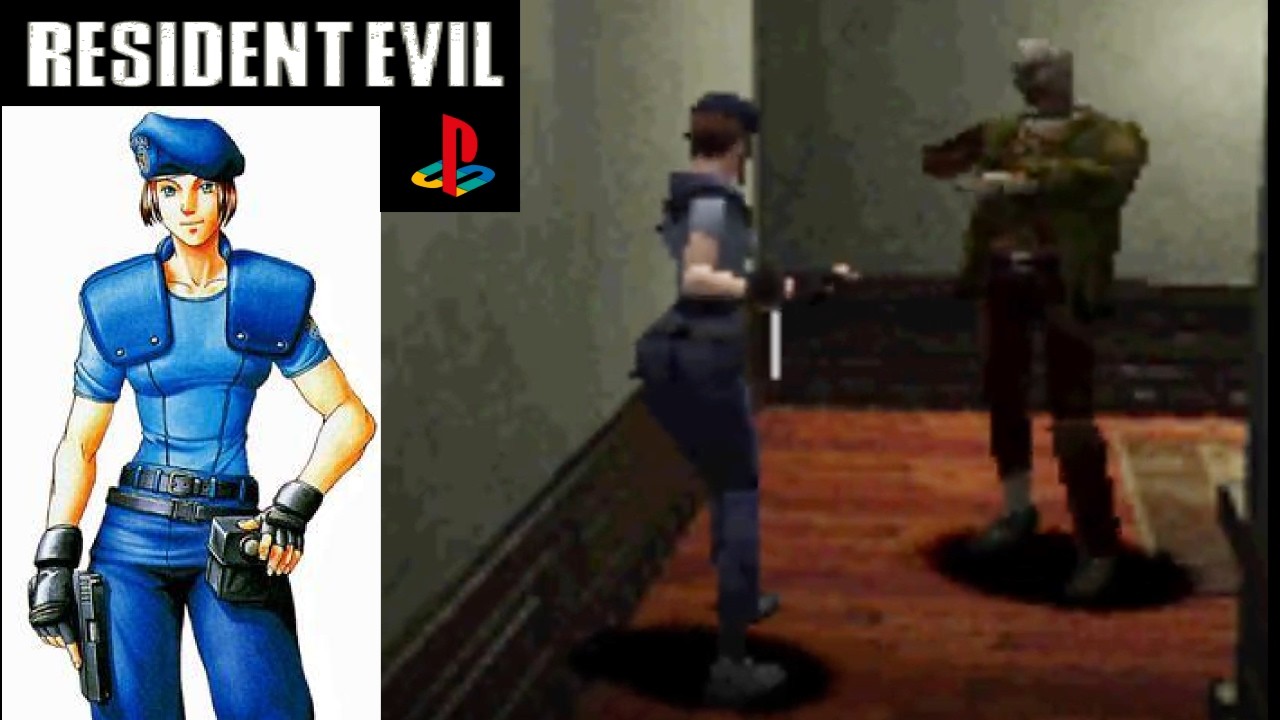 Resident Evil PS1 &ndash; Jill Valentine Gameplay