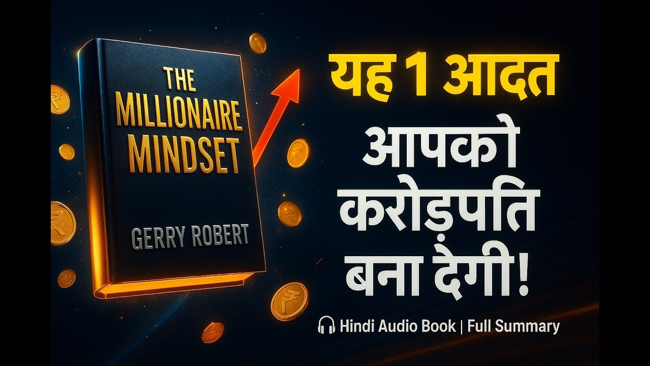 The Millionaire Mindset Hindi Audiobook | Gerry Robert | अमीर कैसे बनें | Full Book Summary in Hindi
