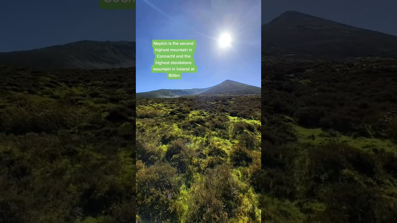 Climbing Nephin in North Mayo