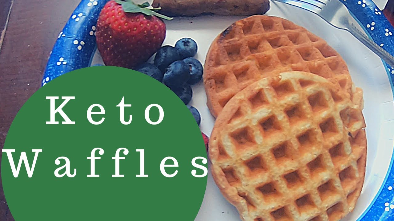 EASY Keto Waffles| Almond Flour