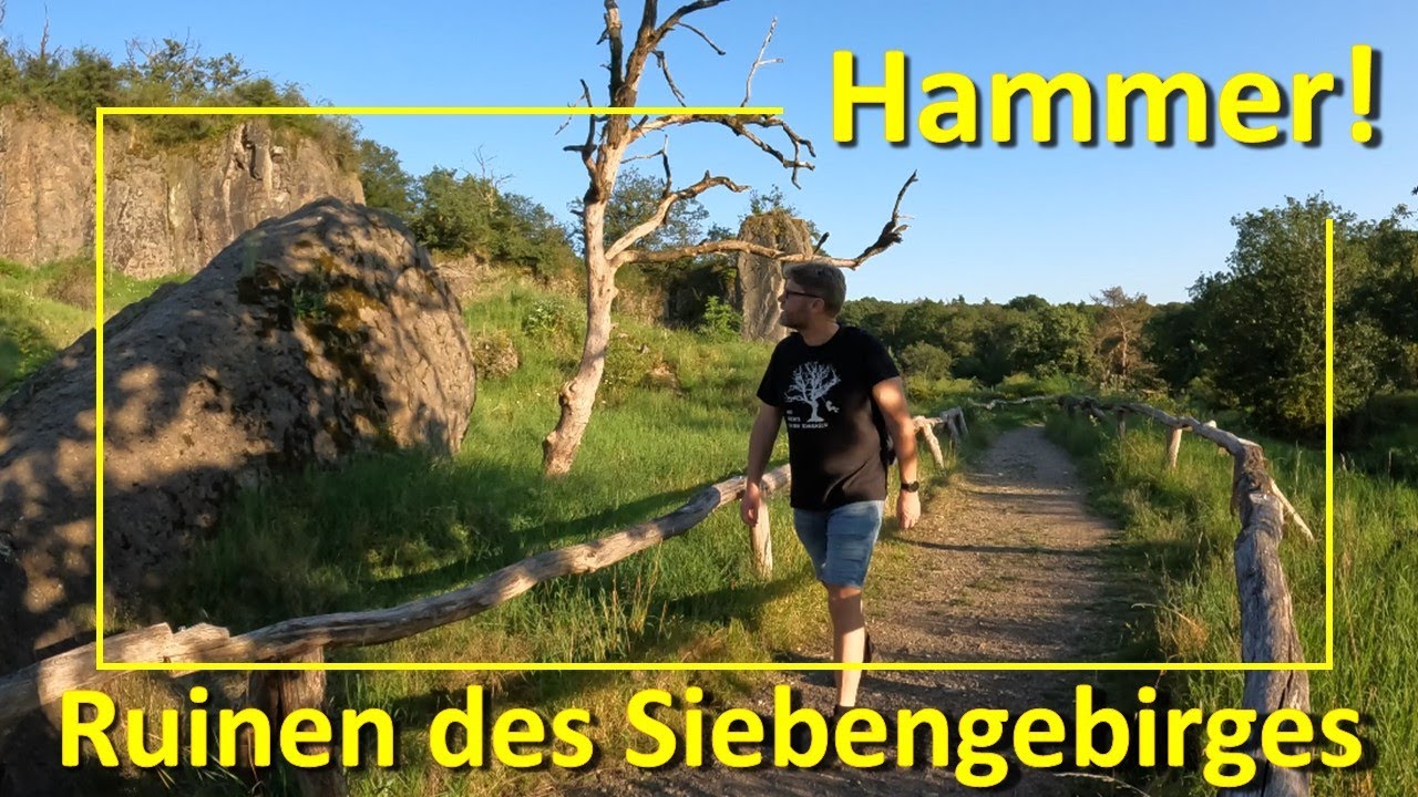 Die Ruinen des Siebengebirges: Weilberg, Chorruine Heisterbach und der Stenzelberg