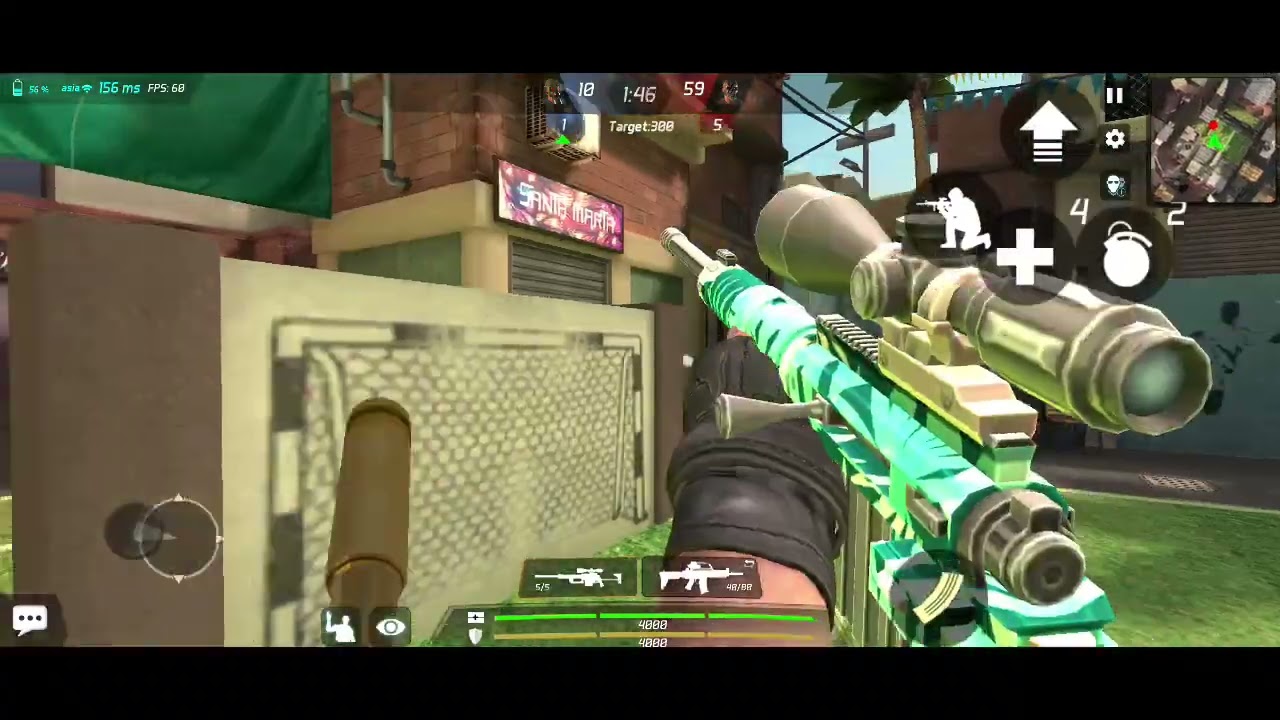 Friendly 1v1 with log, 
