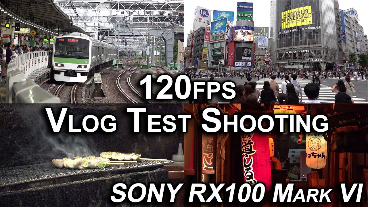 120fps Slow Motion Vlog Test Shooting by SONY RX100 markVI (DSC-RX100M6)