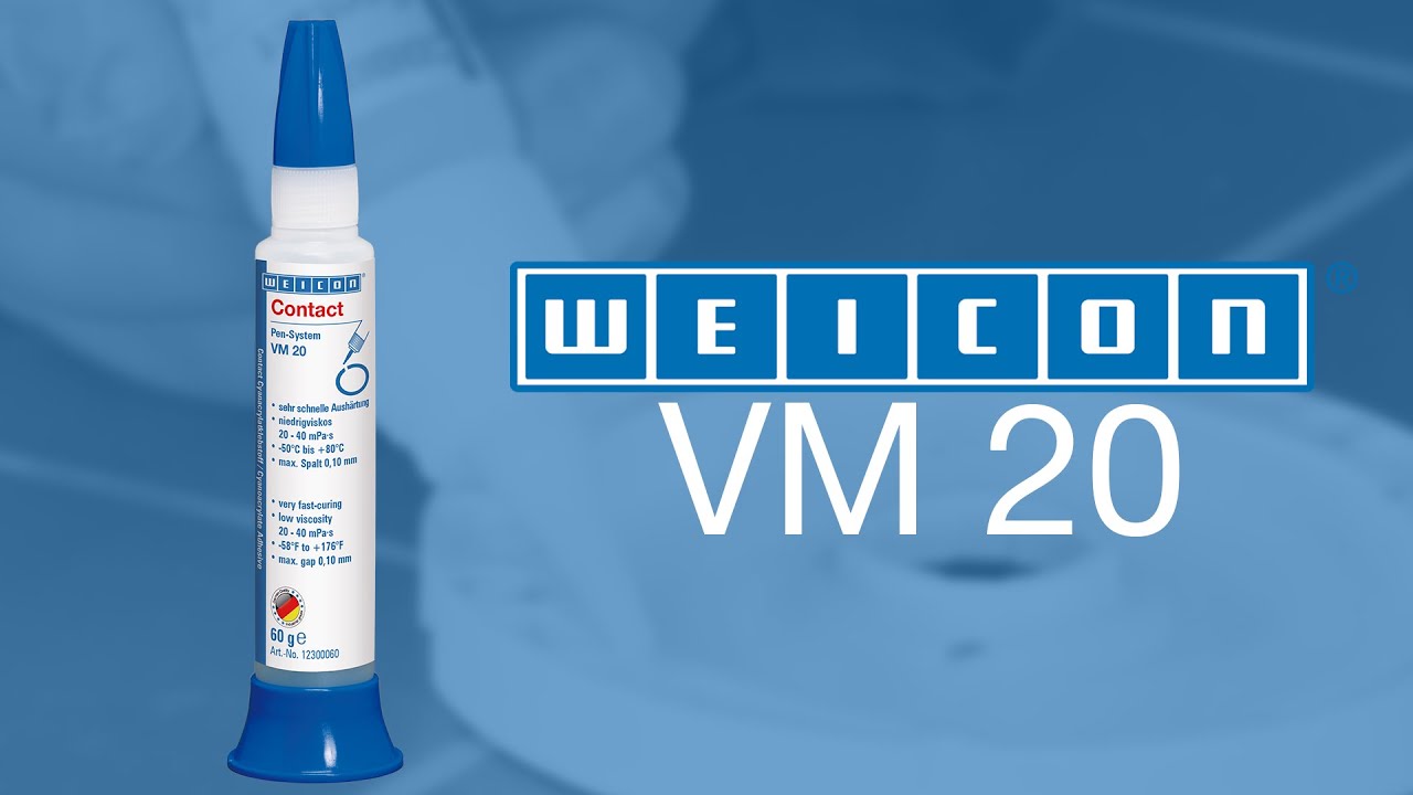 WEICON Contact VM 20 Cyanacrylat-Klebstoff | Produktvorstellung und Verarbeitung
