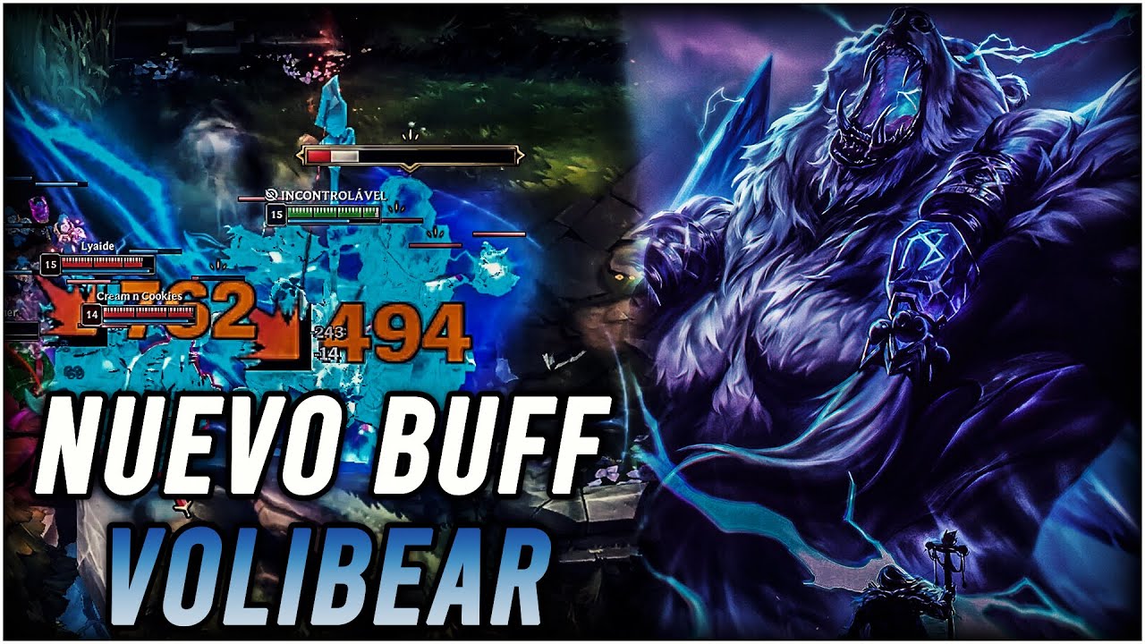 REVIVIERON A VOLIBEAR! NUEVO BUFF! | CHALLENGER VOLIBEAR TOP VS TAHM KENCH | UNRANKED TO CHALL BR