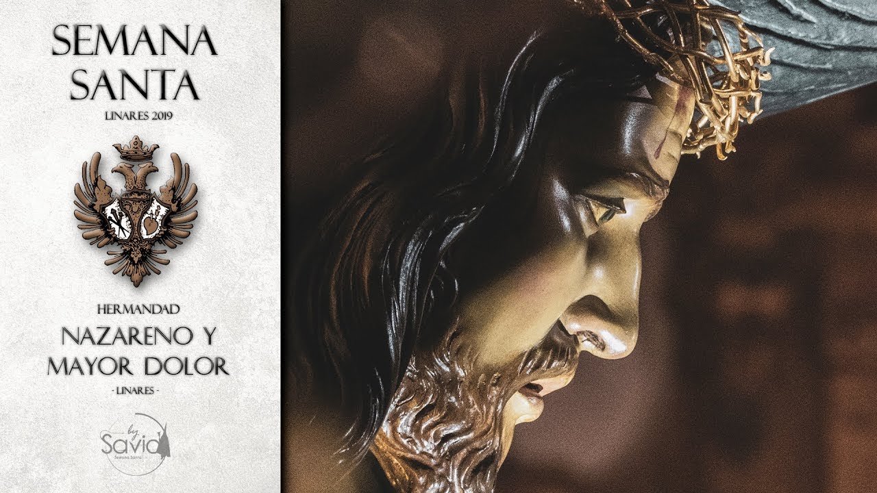 Hdad. Nazareno en calle Yanguas Messias | Semana Santa Linares 2019 [bysavio]