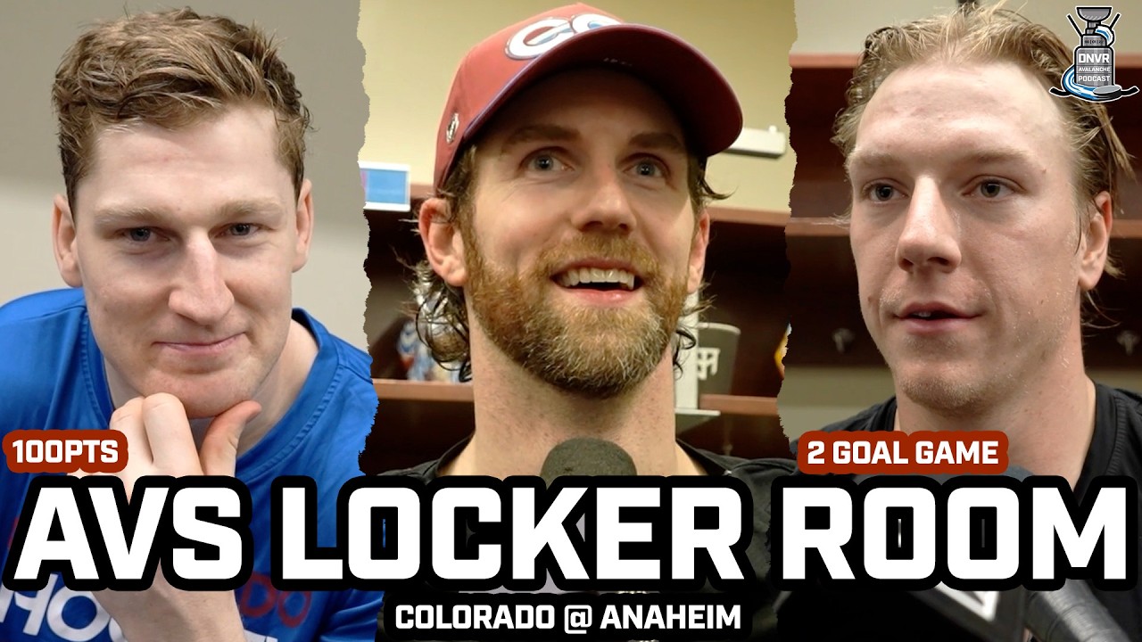 Nathan MacKinnon JOKES About Parker Kelly, 100PTS, & Avs HAPPY After DOMINANT 5-1 WIN @ Ducks
