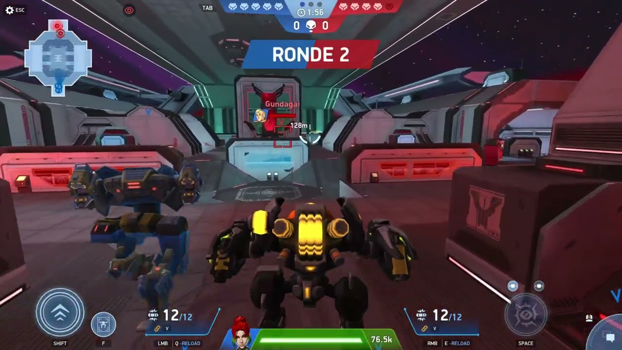 Mech Arena 2026 lawan tak berkutik #mecharena #gaming #midgame #volti #seeker #nomad #panther