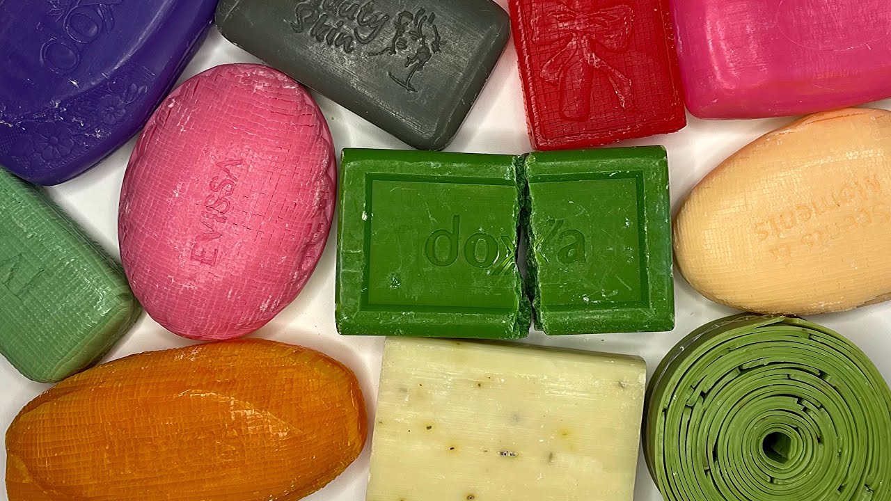 Asmr Soap Cutting / Soap Cubes / Relaxing Sounds / Asmr No Talking / Асмр Резка мыла