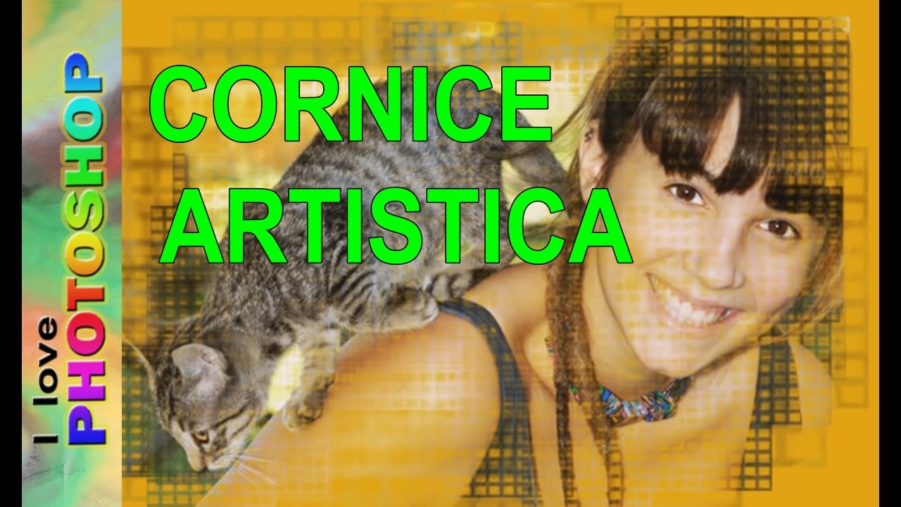 Photoshop tutorial italiano - Cornice photoshop artistica, photoshop cornice sfumata