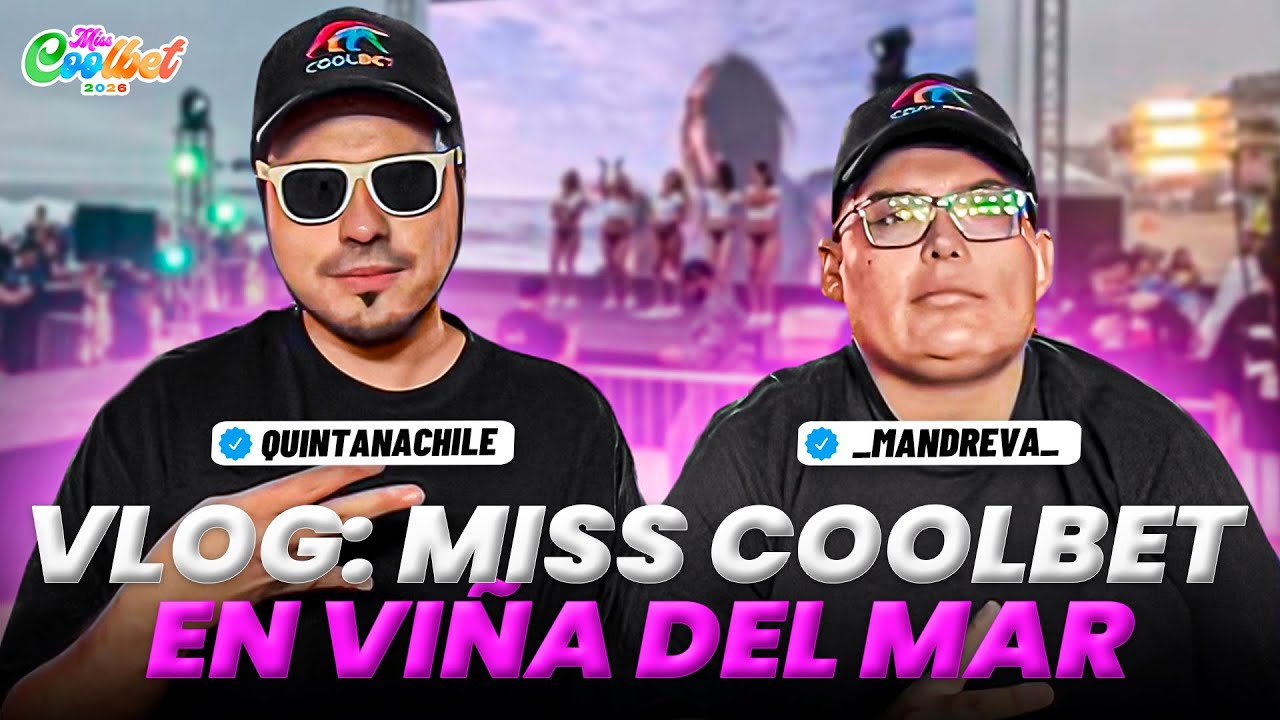 El DÚO dinámico se tomó VIÑA: Vlog Miss Coolbet 🏖️
