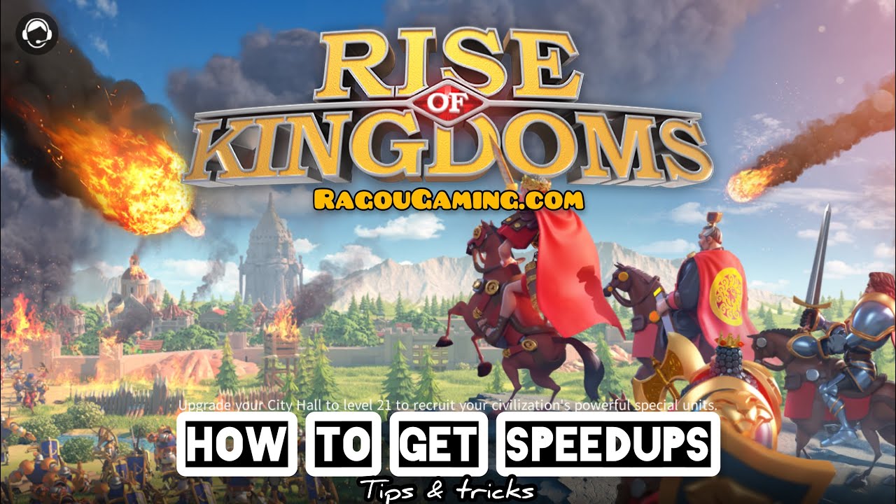 How to get speedups in Rise of Kingdoms | RoK Gameplay