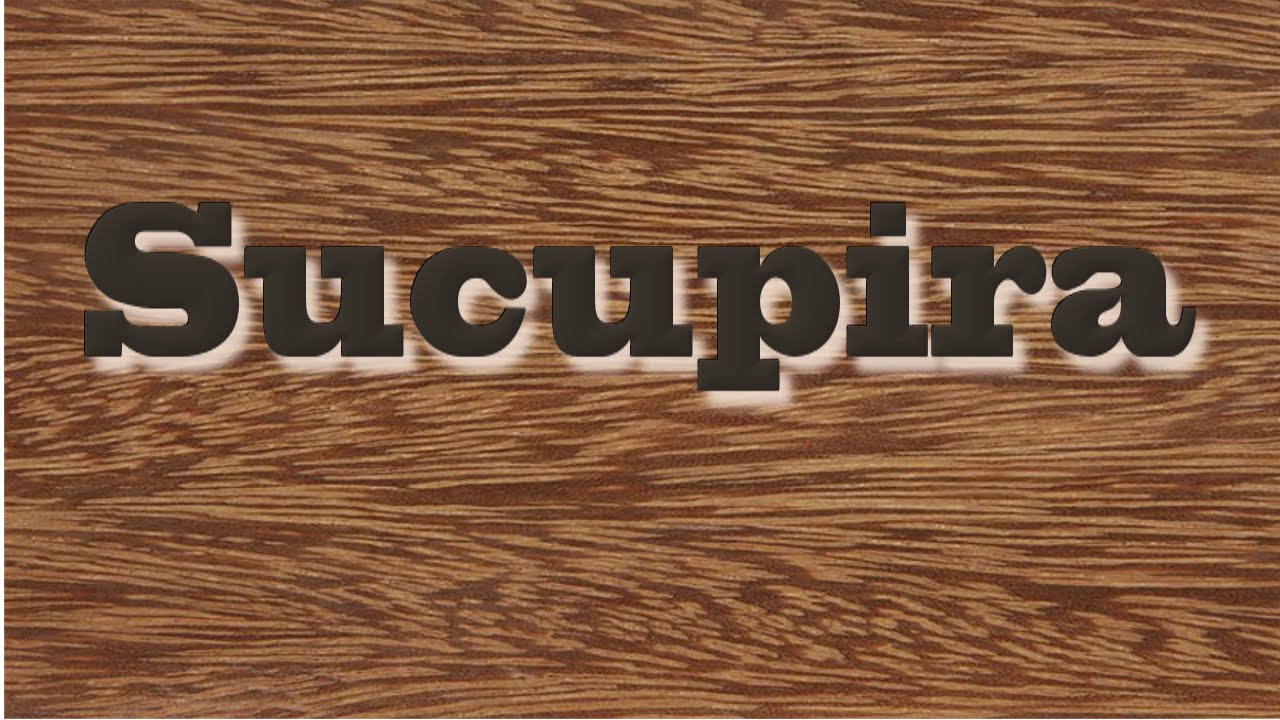 Sucupira ou Macanaíba - Tipos de Madeira