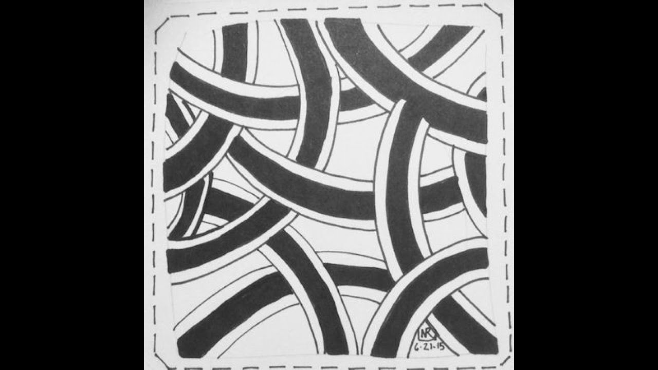 Weekly Zentangle® Tangle Video-UMBLE-June 15-21, 2015