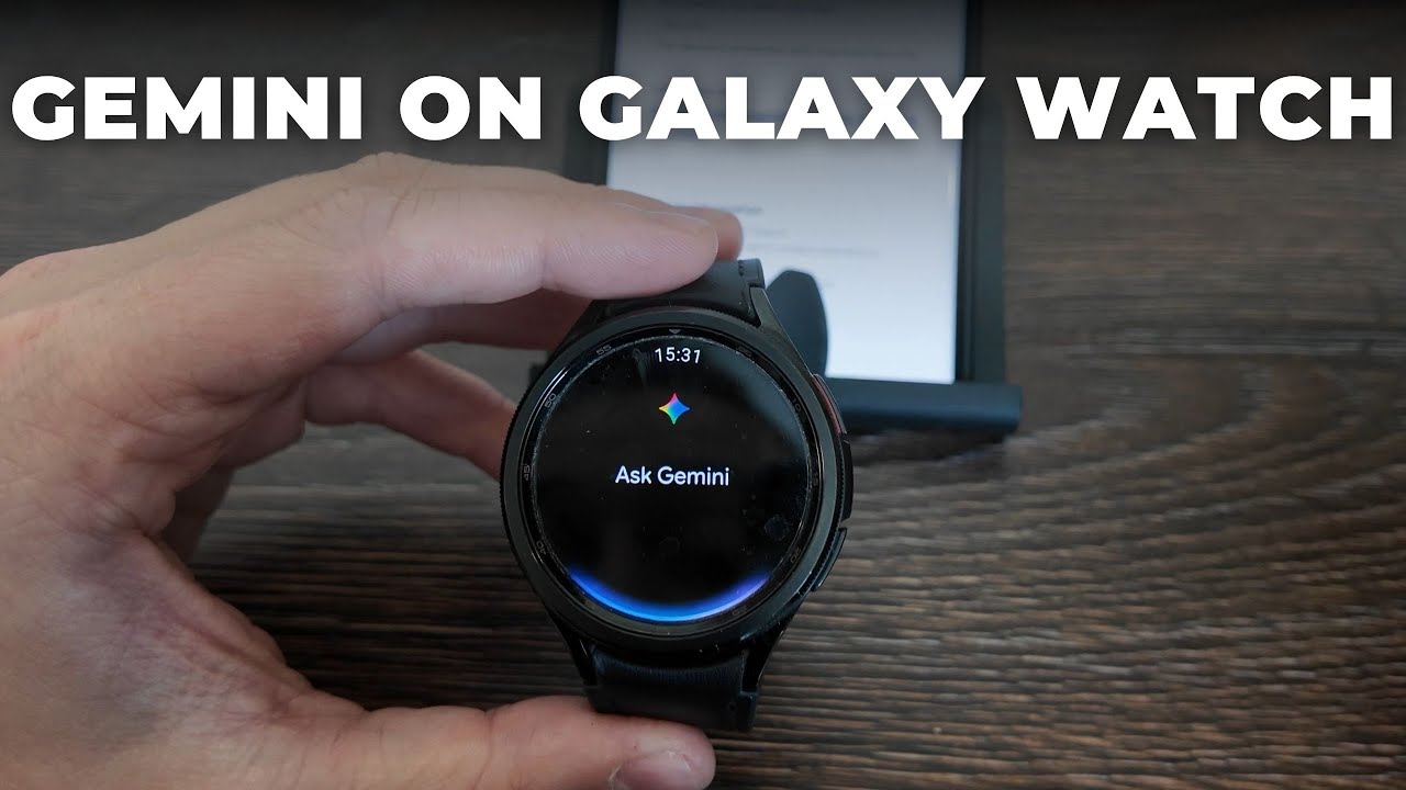 Gemini AI on Galaxy Watch 6 Classic &ndash; How It Works & What You Can Do!