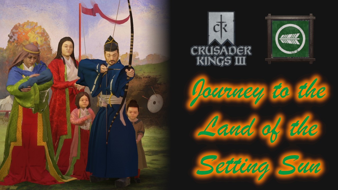Let's Play Crusader Kings 3 | The Arrows of Yamato | Land of the Setting Sun #5