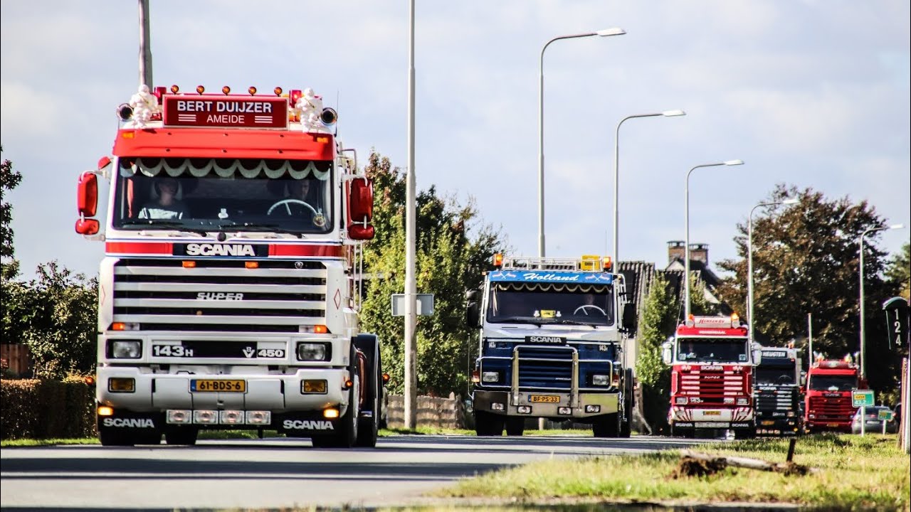 SCANIA 143 TOUR // 15x LOUD SCANIA V8's