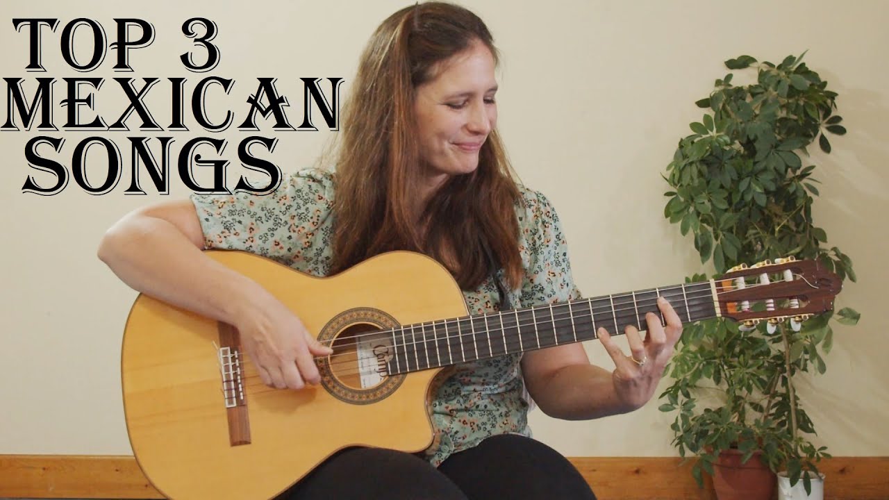 Top 3 Mexican/Mariachi songs (guitar cover)