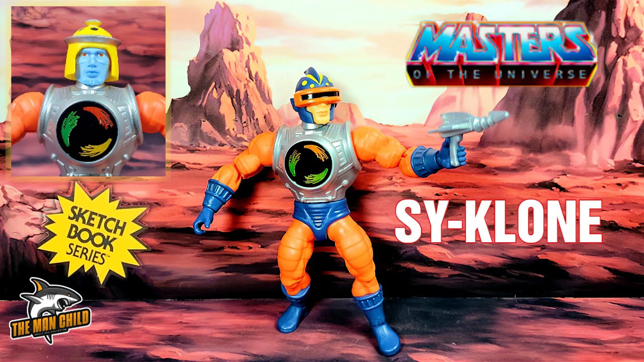 Masters of the Universe Origins Sketch Book Series SY-KLONE Figure Review!