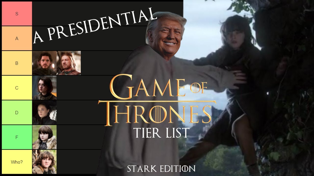 Trump, Biden, and Obama try to make a Game of Thrones Tier List
