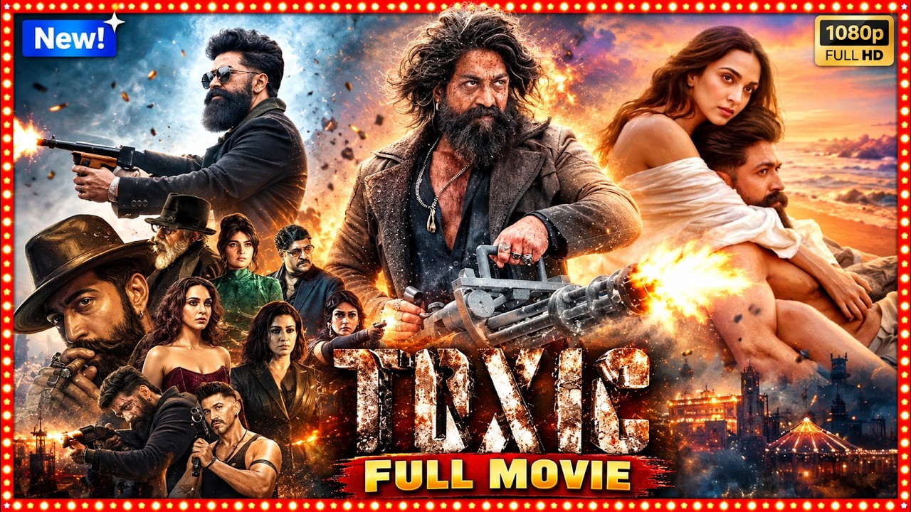Toxic (2026) Full Movie Telugu | Rocking Star Yash | Geetu Mohandas | Toxic Review, Fact & Analysis.