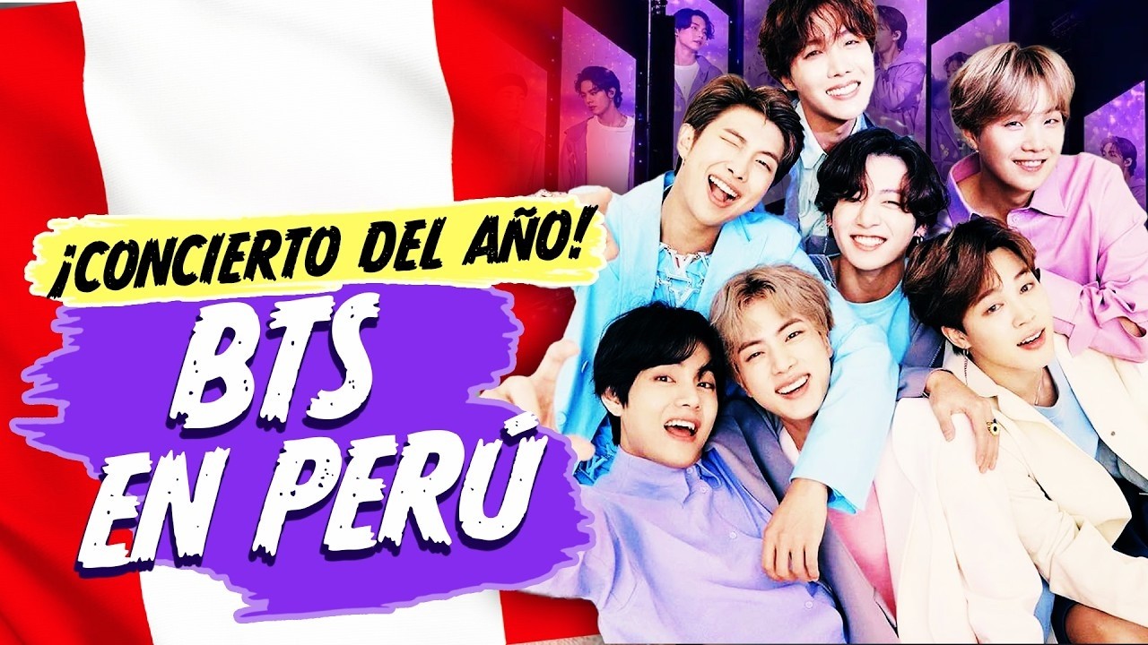 BTS EN PER&Uacute; EN VIVO:  &Uacute;LTIMO CONCIERTO DESDE EL ESTADIO SAN MARCOS