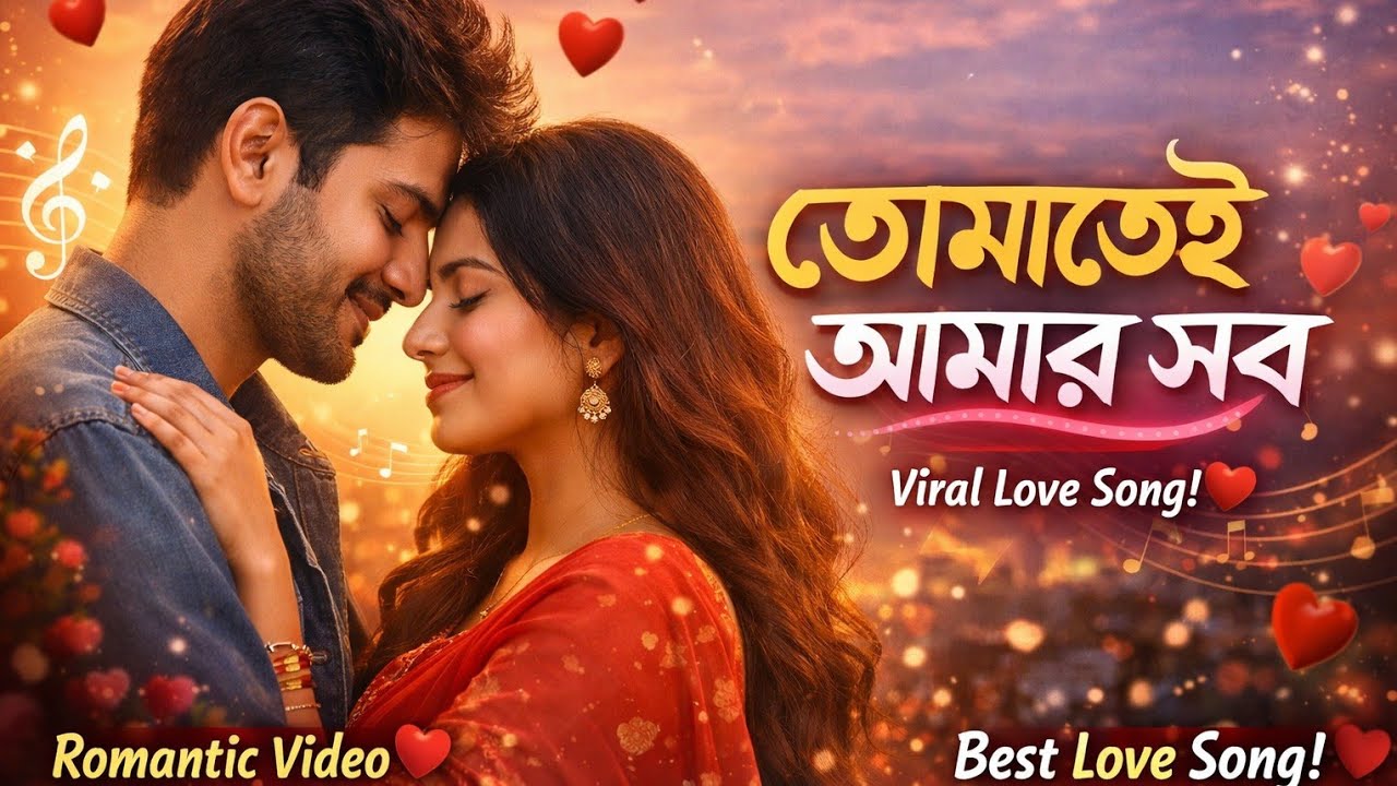 তোমাতেই আমার সব 💔❤️ | Viral Romantic Love Song 2026 | Bengali New Song#viral #for you #training 