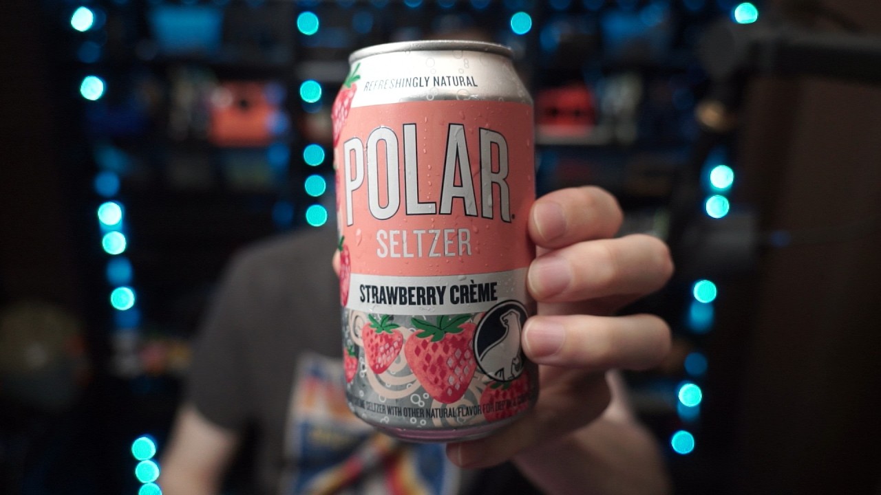Polar Seltzer Strawberry Creme Sparkling Water Taste Test Review