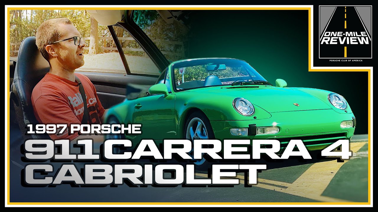 1997 Porsche 911 Carrera 4 Cabriolet named Kermit | One-Mile Review