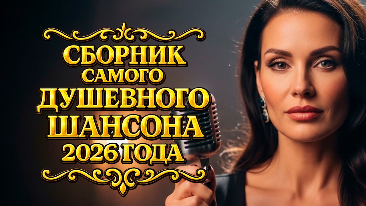 🎵САМЫЙ ДУШЕВНЫЙ СБОРНИК ШАНСОНА 2026 года — Эти ПЕСНИ не оставят равнодушным НИКОГО!