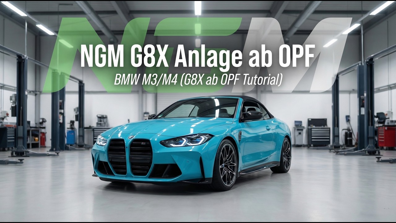 BMW M4 G83  ECE Abgasanlage + HJS Downpipes | Brutaler Sound + 100% legal! 💥