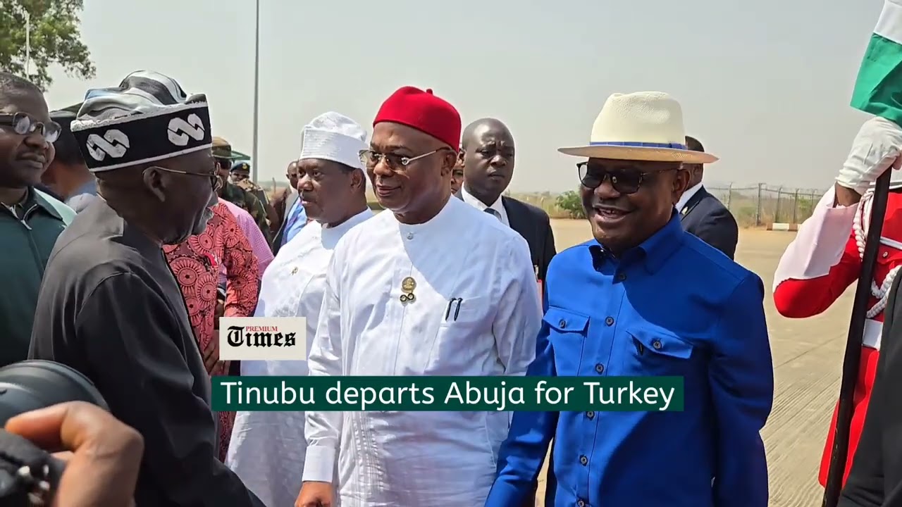 VIDEO: Tinubu departs Abuja for state visit to TurkeyPremium Times