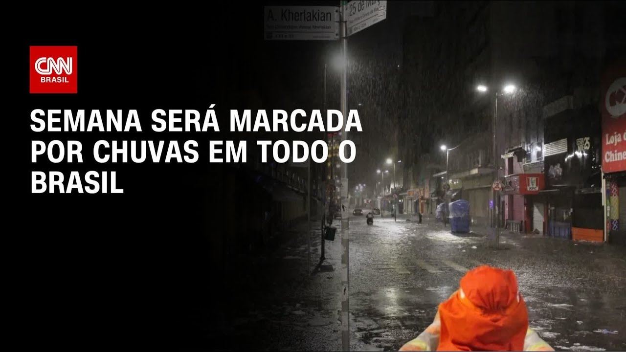 Previsão do Tempo: Fortes chuvas deixam dois homens mortos em SP | CNN NOVO DIA