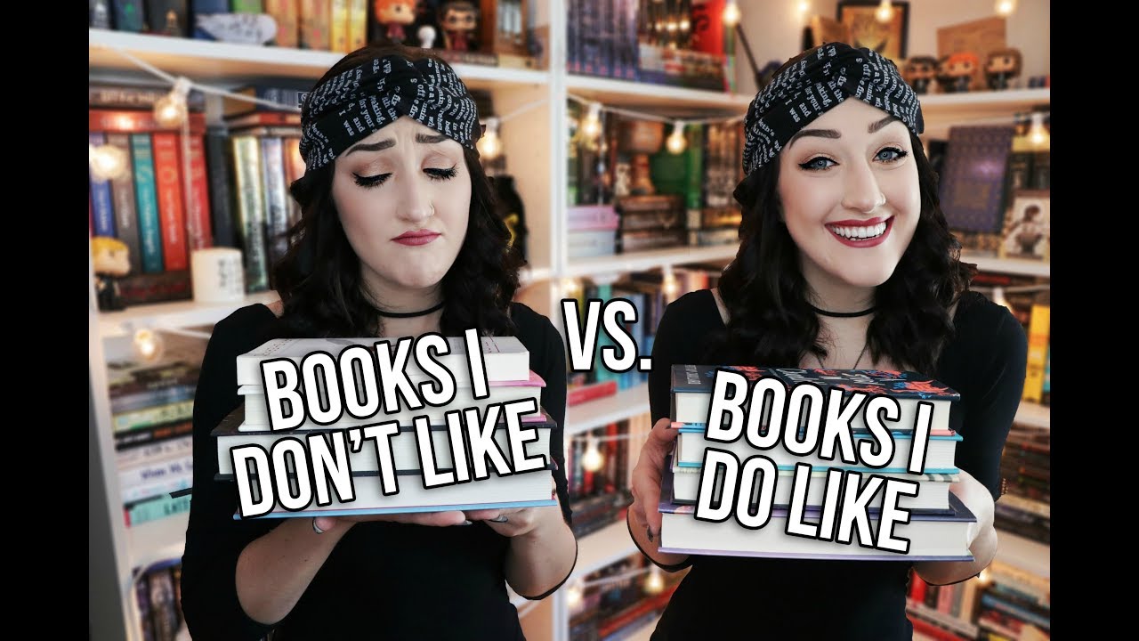 RECOMMENDING BOOKS BASED ON BOOKS I DID NOT LIKE.