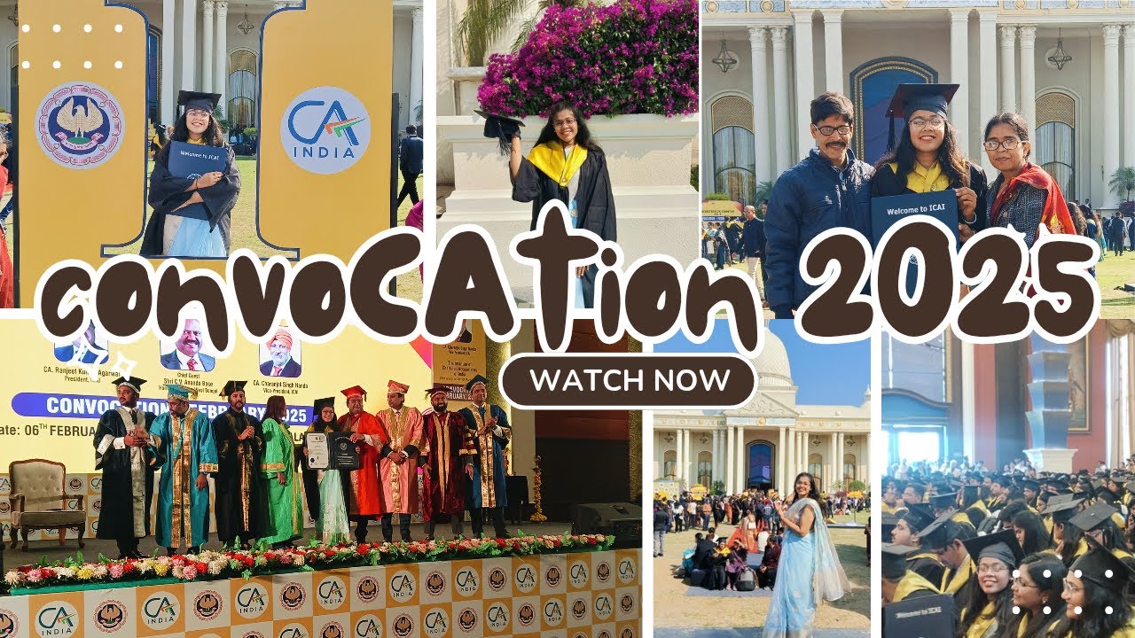 CA Convocation Day || CA Convocation 2025 || Indore ||