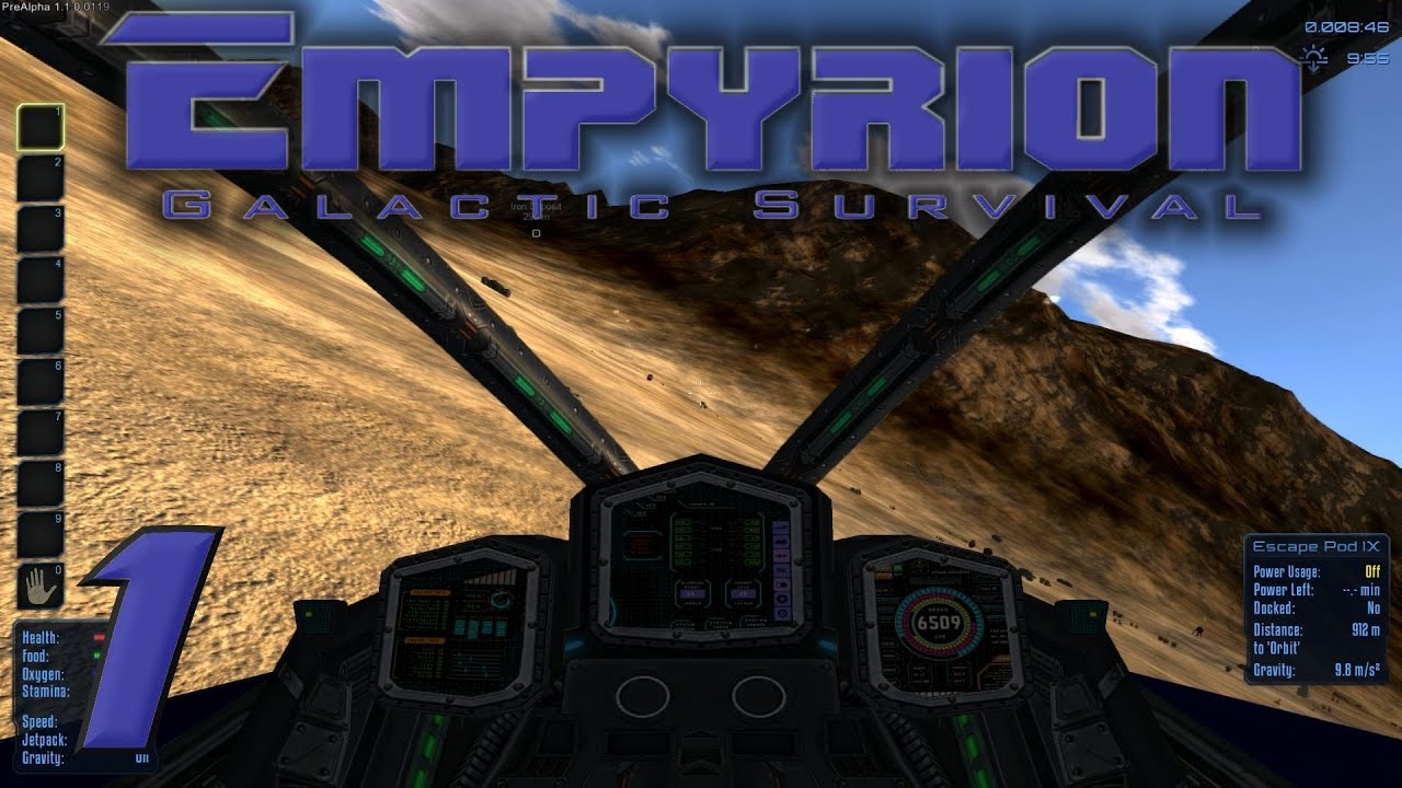 Empyrion Galactic Survival Gameplay / Let's Play (Giveaway is Over!) (S-1) -Ep. 1- What to do First