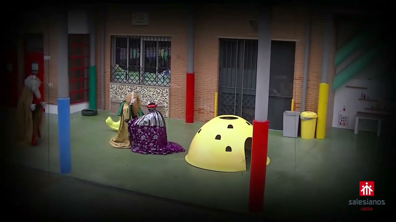 SALESIANOS ÚBEDA - NOS VISITAN SSMM LOS REYES MAGOS