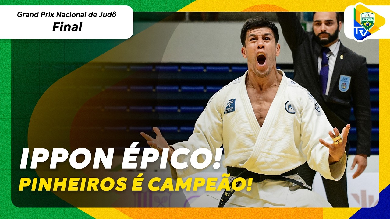 CAMPEÃO!🥇Pinheiros consegue VIRADA INSANA sobre Minas e é ouro no Grand Prix Nacional de Judô 🥋