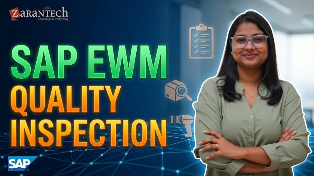 Quality Inspection in SAP EWM PP Integration | ZaranTech