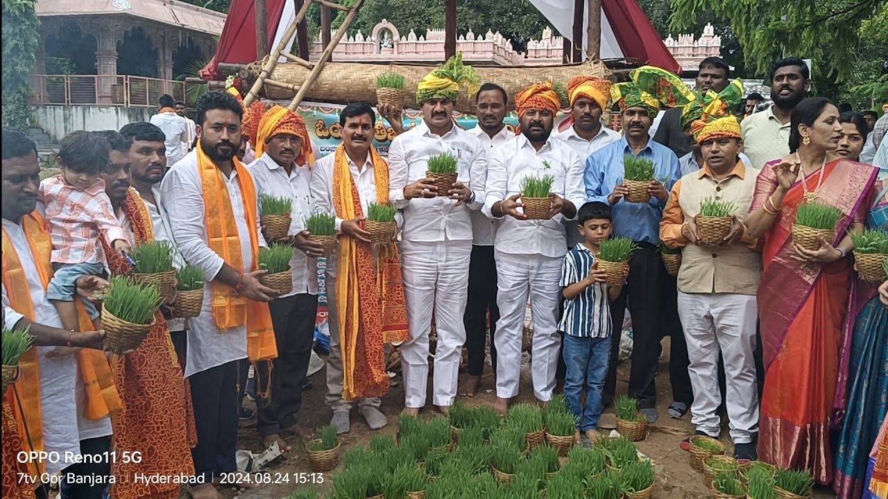 Osmania University #Teej Grand Celebration || 2024 OU లో ఘనంగా తీజ్ పండుగ సంబరాలు || 7tv Gor Banjara