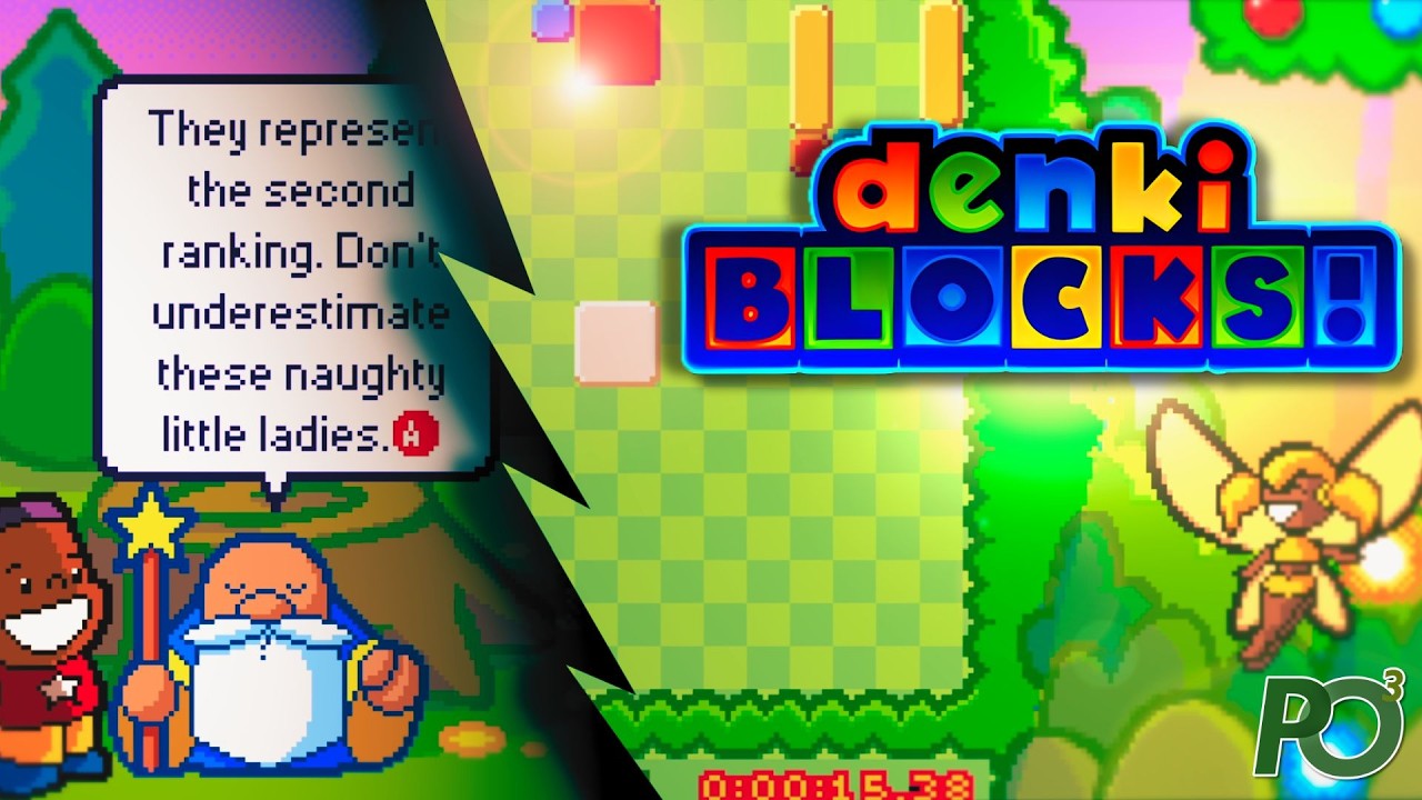 BLOCK PARTY - Denki Blocks! - Game Boy Advance Reviews #013