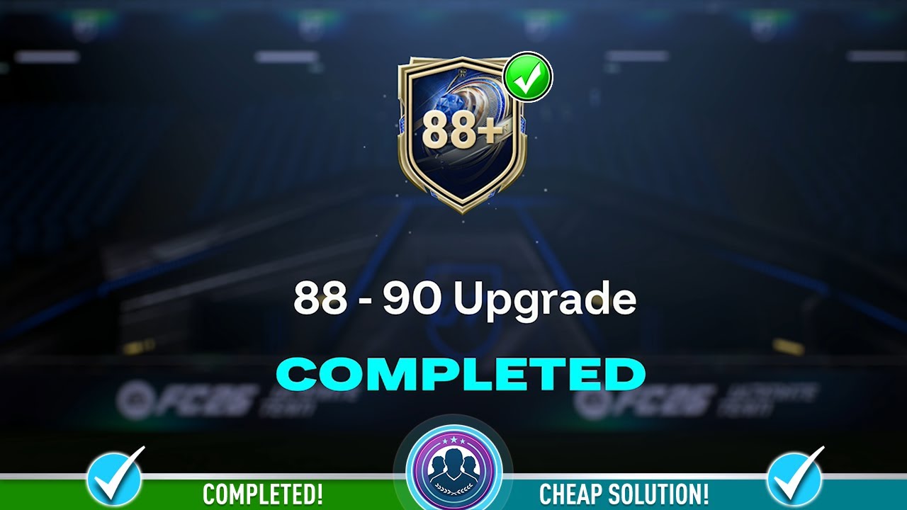 88 - 90 Пакет улучшений SBC открыт - Дешевое решение и советы по SBC - FC 26