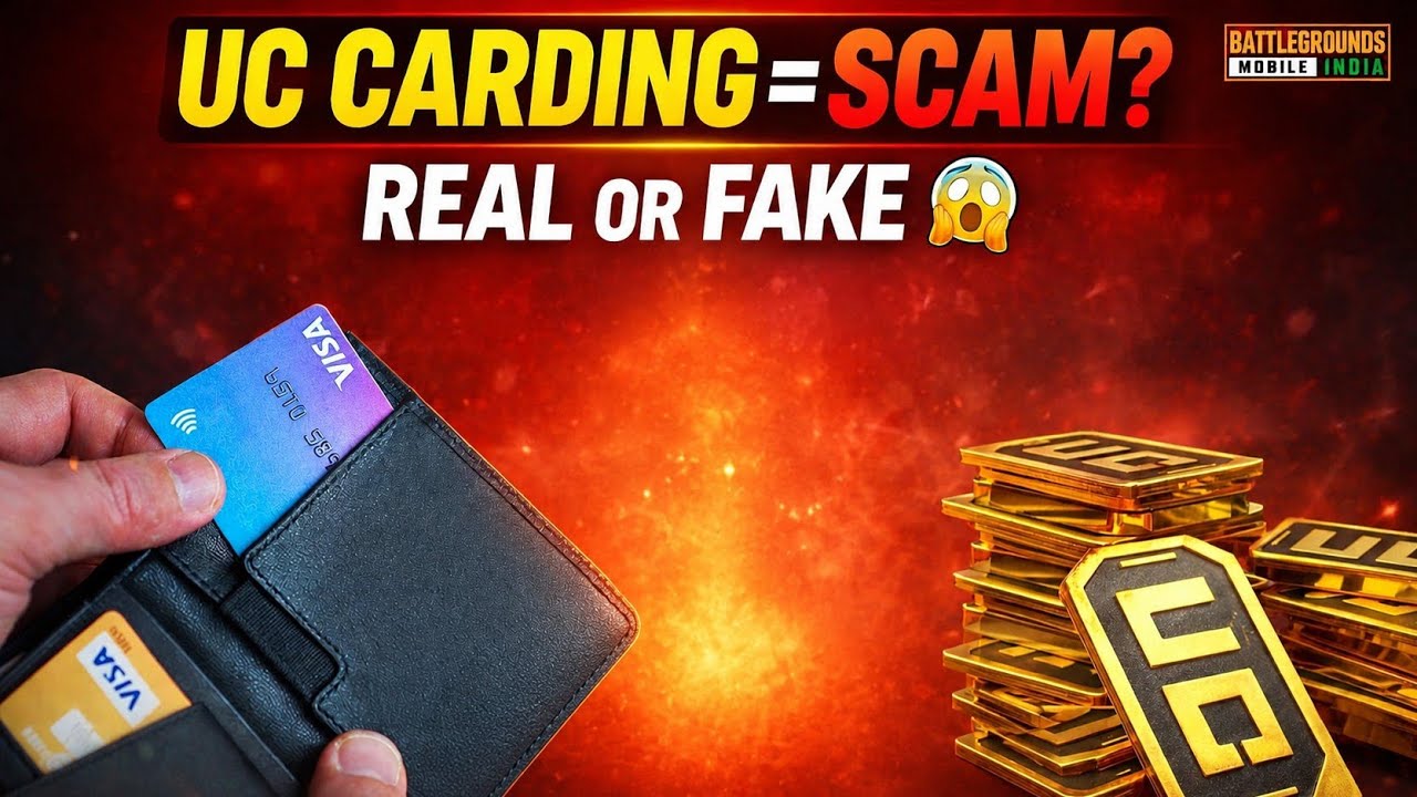 BGMI UC CARDING IS A SCAM? TRUTH EXPOSED | UC CARDING | BGMI UC CARDING METHOD