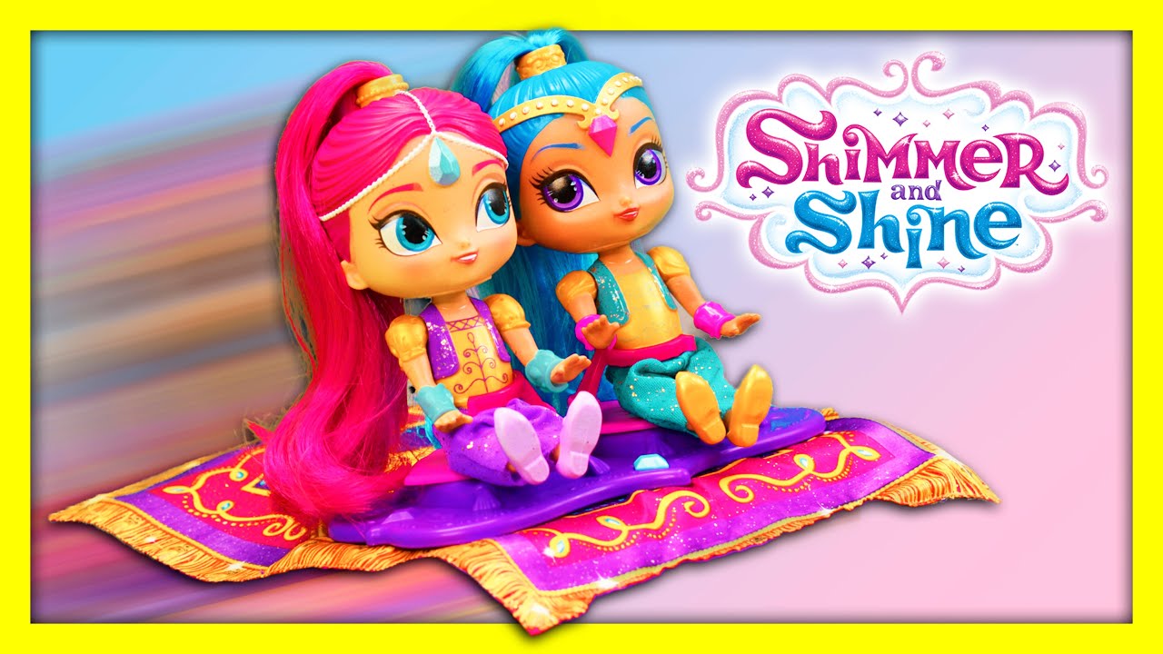 Unboxing the Shimmer and Shine Magic Flying Carpet Toy