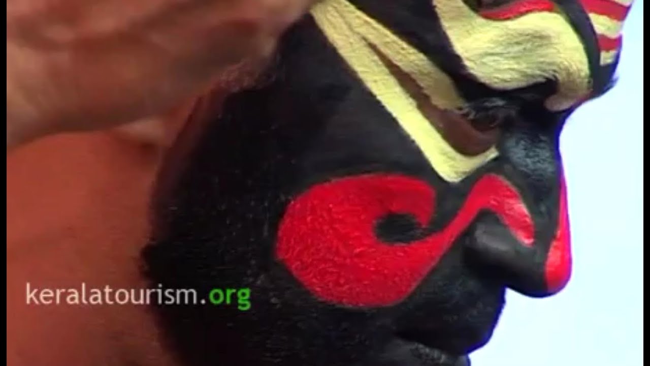 Make -up for Kathakali