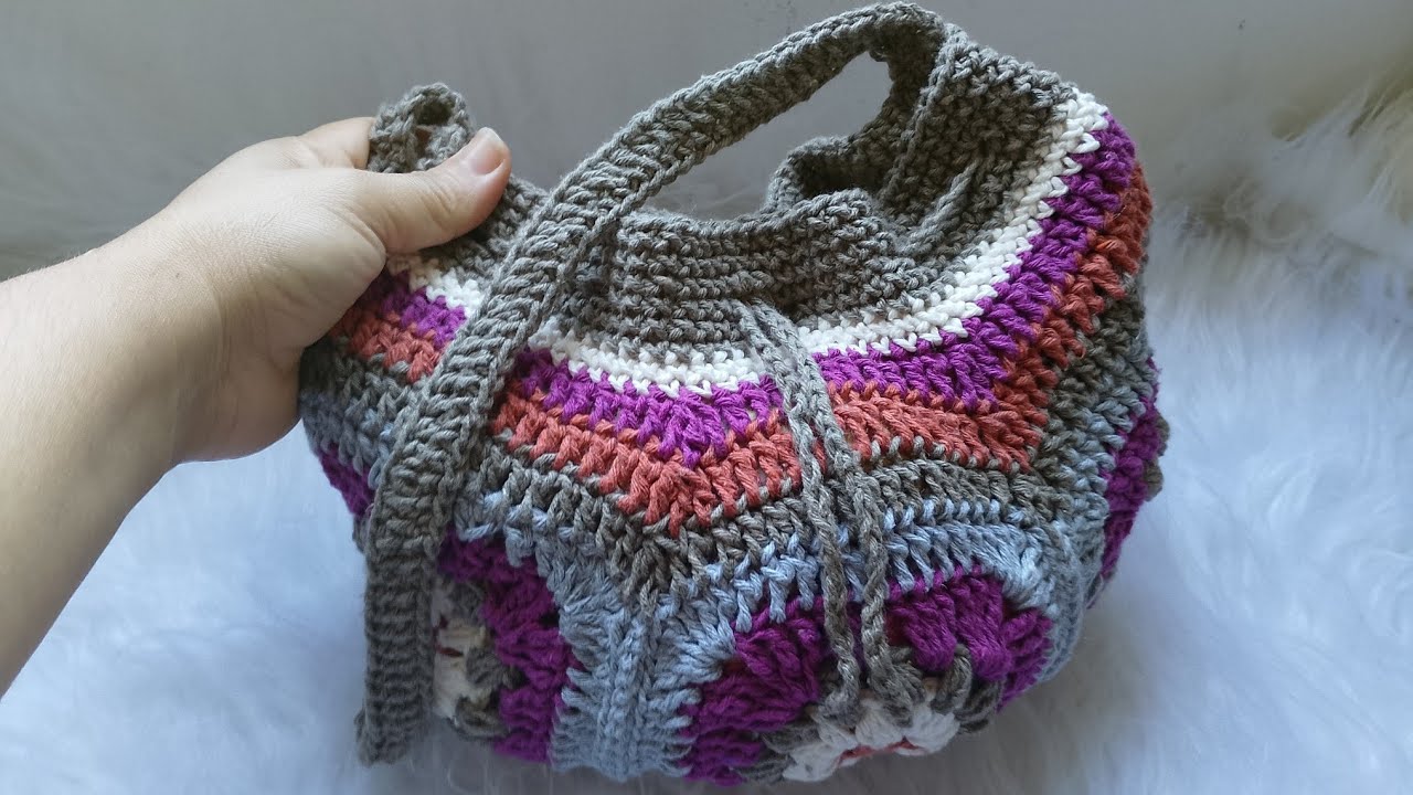 BOLSA Estilosa De Crochê