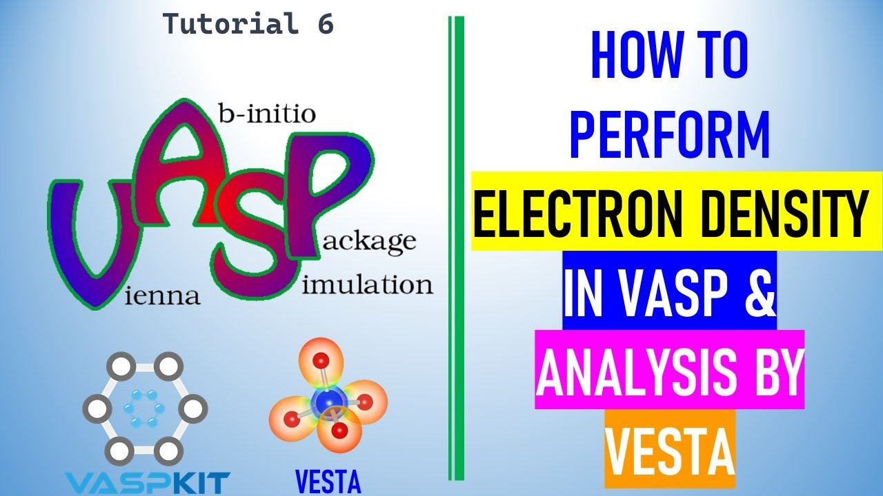 Как рассчитать электронную плотность в VASP и анализ с помощью VASPKIT и VESTA